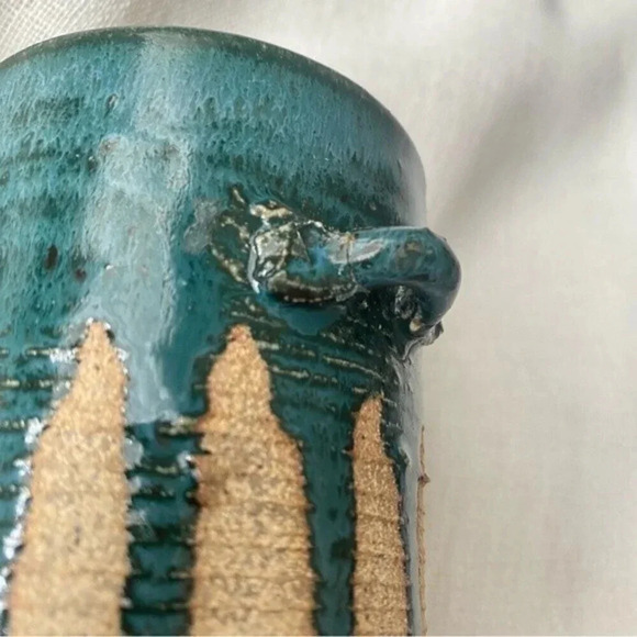 Vintage Green Marble Dish and Emerald Green StonewareVase and Bowl Sets - Picture 8 of 16